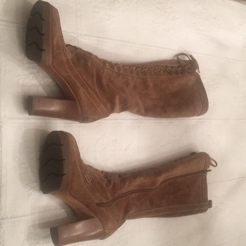 All leather Michael Kors boots super cute